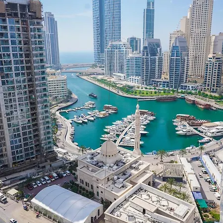 Charming 1Br Apart With Stunning Sea&Marina Views Dubai Exterior photo